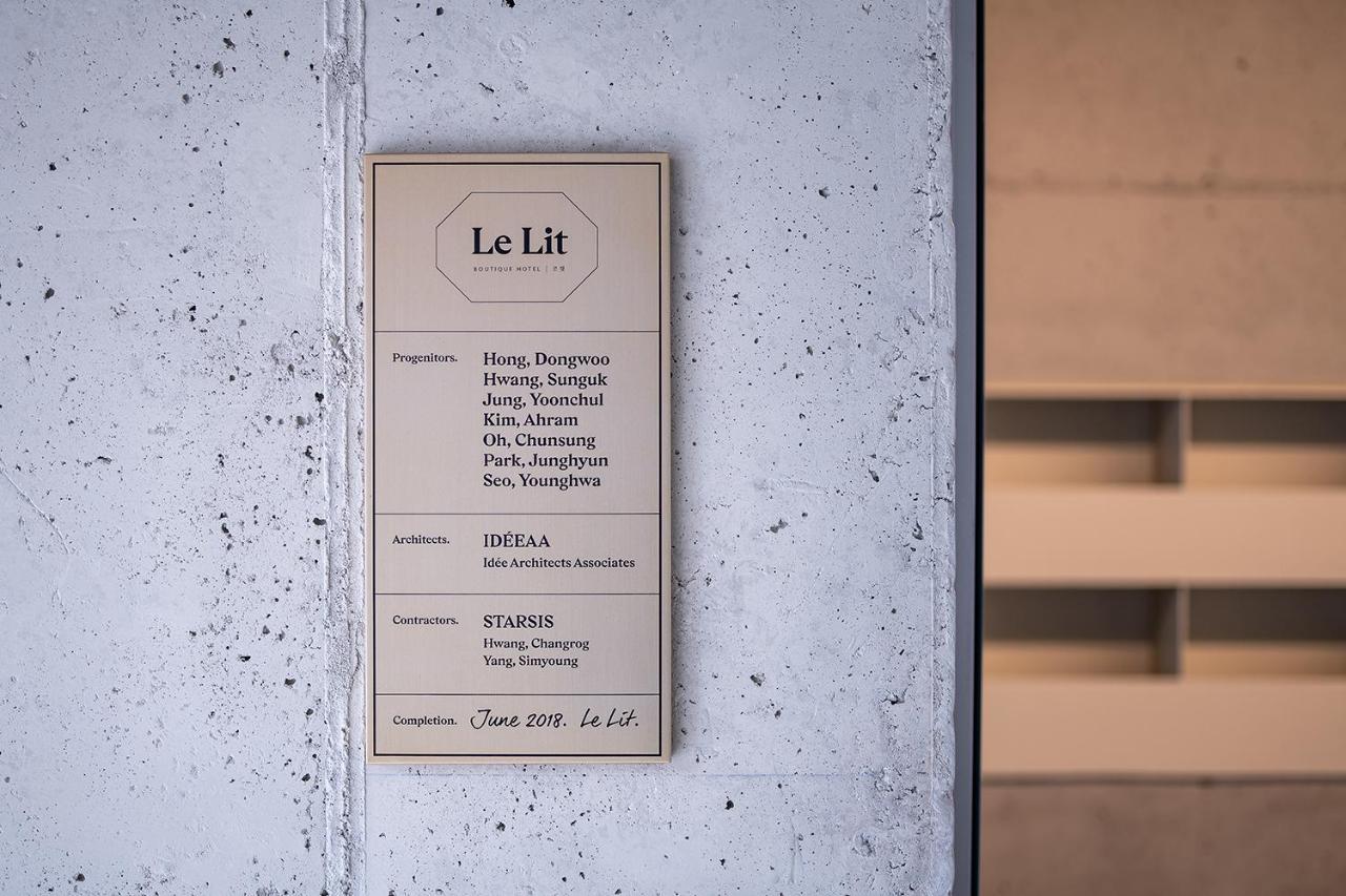 Le Lit Hotel Seoul Luaran gambar